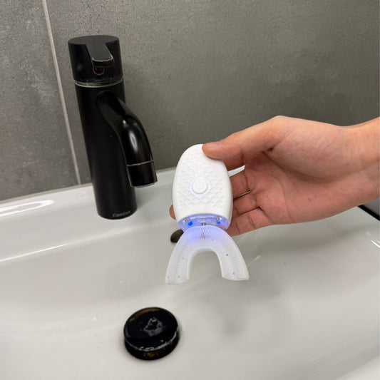 Cleentix Pro (Hvid) – 360° Elektrisk Tandbørste